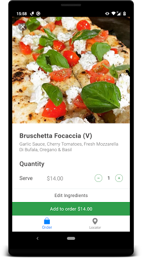 Pizzeria Adamo Screen 2