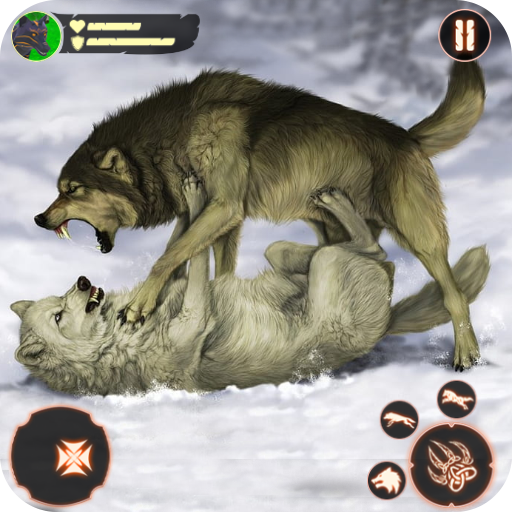 ألعاب الذئب 3D: حيوان سيم