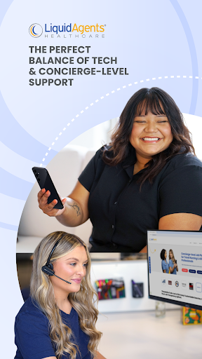 Android application LiquidAgents: Healthcare Jobs screenshort