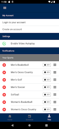 Columbia Cougars Screen 2