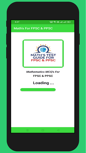 Android application Mathematics for FPSC & PPSC screenshort