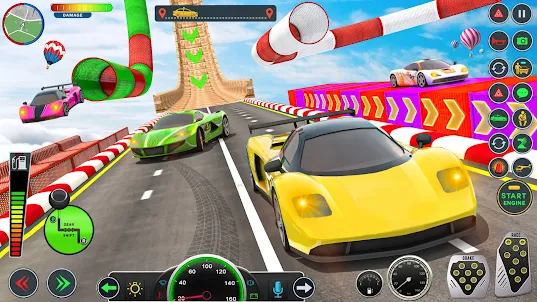 Crazy 3D Car Stunt-Car Games