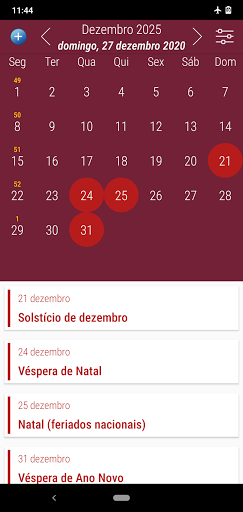 Calendário Brasil 2024 Screen 2