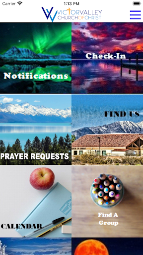 Android application Victor Valley Church of Christ screenshort