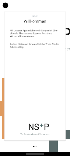 Android application NS+P screenshort