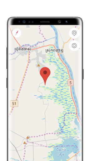 Phnom Penh Offline Map Screen 3