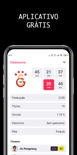 Futebol Manager - eFut Manager Screen 3
