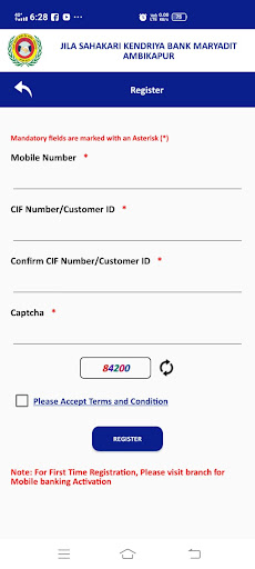 JSKB Ambikapur MOBILE BANKING Screen 3