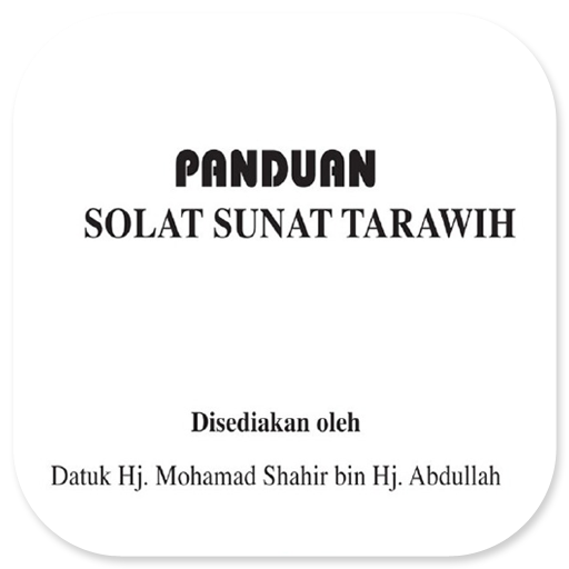 Panduan Solat Sunat Tarawih 1 logo