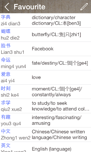 Chinese English Dictionary Pro Screenshot 4 - AppWisp.com