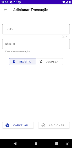 Carteiras - Gestão Financeira