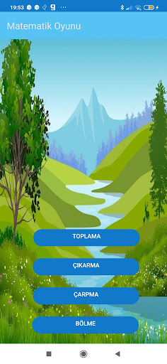 Android application Matematik Oyunu screenshort