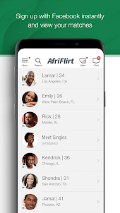 Afriflirt - Black Dating App