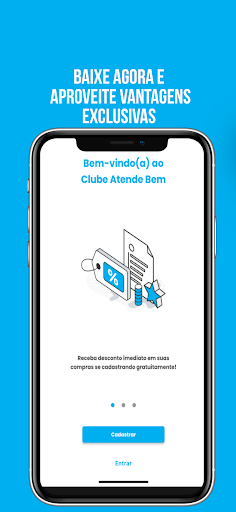 Android application Clube Atende Bem screenshort