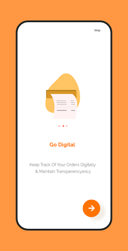 Android application deliveryCORO screenshort