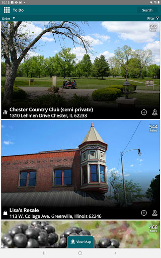 Screenshot of Discover Downstate Illinois