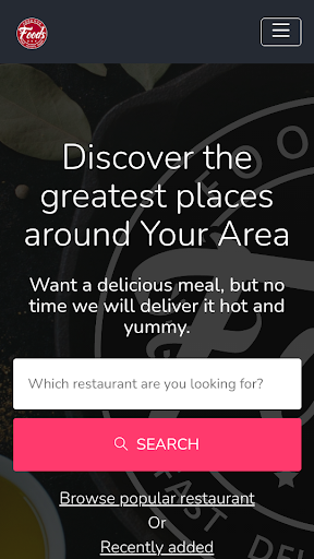 Foods Screen 3