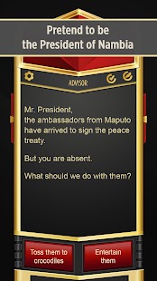 Mr. President – Text Adventure Screenshot