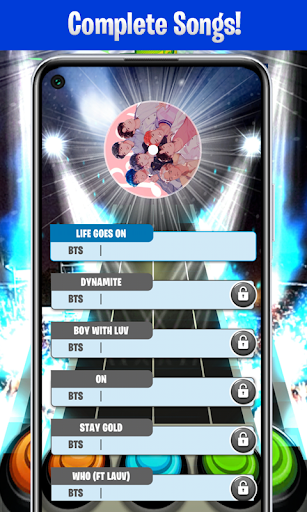 BTS Tiles Guitar Hop