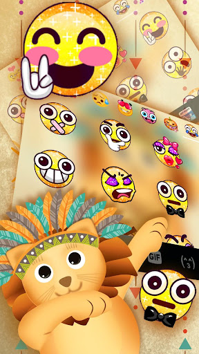 Cuteness Lion Chief Keyboard T Screen 3