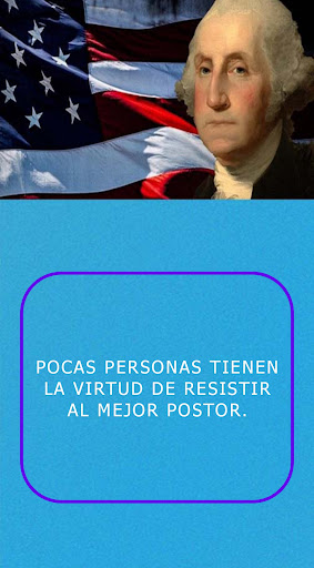 George Washington frases Screen 2