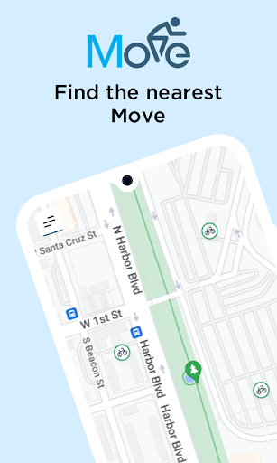 Android application Move - Shared Mobility screenshort