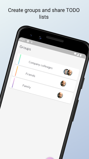 Android application Shareable - Task and Calendar screenshort