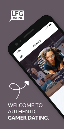Android application LFGdating - Gamer Dating App screenshort