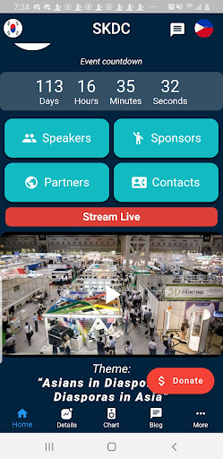 Android application GDN Conference App screenshort