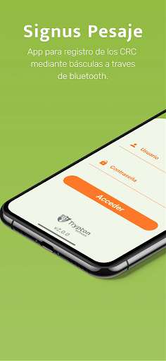 Android application Signus Pesaje screenshort