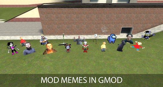 Memes Nextbot Mod In Gmod