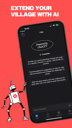 Android application Breda: Parenting App with AI screenshort