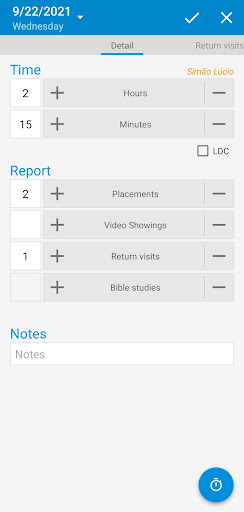 Screenshot of Service Reports+