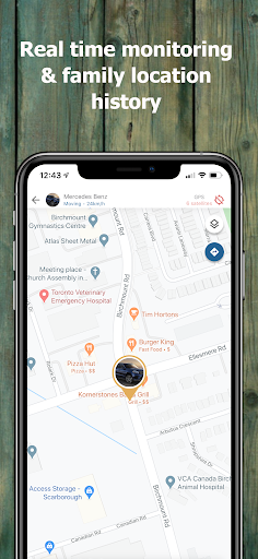 Android application Safekore screenshort