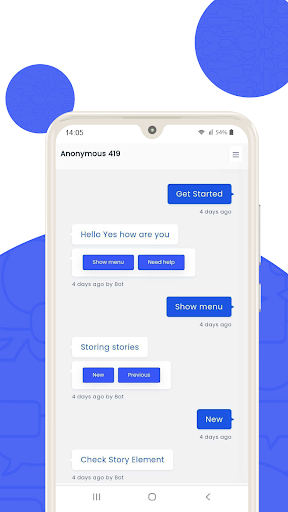 Android application OSAM Live Chat screenshort