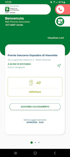 Android application ASST Garda screenshort