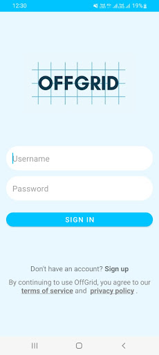 OffGrid Networks Screen 2