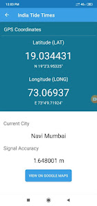 Captura 5 India Tide Times: GPS & Map android