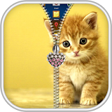 Cat Lock Screen Zipper icon
