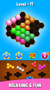 Hexa-Block-Puzzlespiel