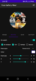 Photo Watch Face Pro (Android Wear OS) Varies with device APK screenshots 2