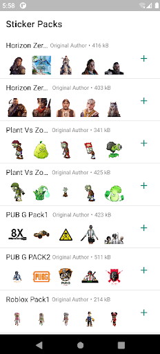 Gaming Stickers Pro for WA Screen 2