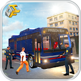 City Police Prison Bus Driver icon