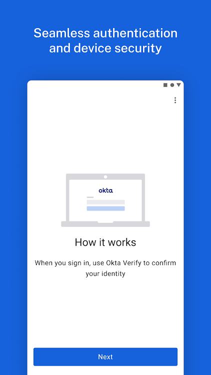 Okta Verify - New - (Android)