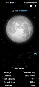 Screenshot 2 Fase Lunar - Clima Luna android