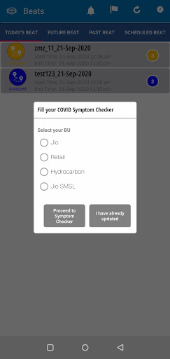 Jio Beat Planner Screen 3