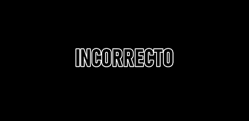 Android application Incorrecto screenshort