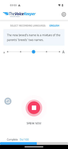 The Voice Keeper Screen 2