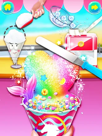 Game screenshot Princess Ice Cream Maker Games mod apk