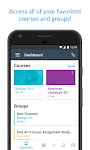 screenshot of Canvas Student